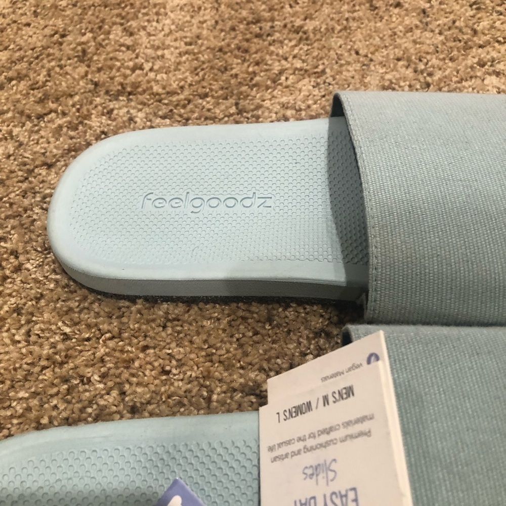 Feelgoodz /NWT/ Easy Day Slides Color: Sage/ Woman’s XS 5-6 & L 9.5-11 & - Picture 9 of 10